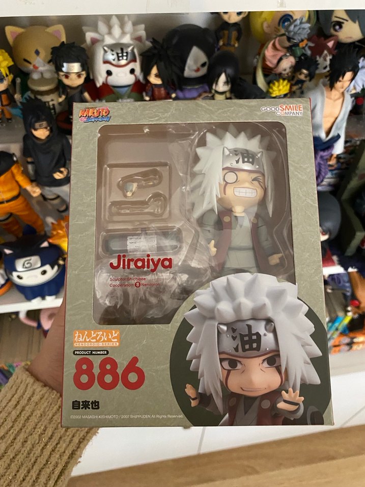 Naruto Madara Jiraiya Nendoroid Figür - Görsel 2