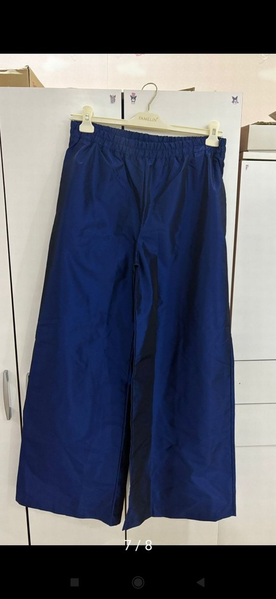 Düğmeli Lacivert şık takım hic giyilmedi hediye gelmişti - Görsel 5