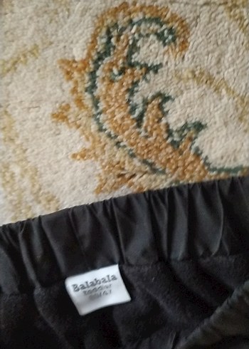 Siyah Erkek Çocuk Bol Kesim Pantolon - Görsel 6