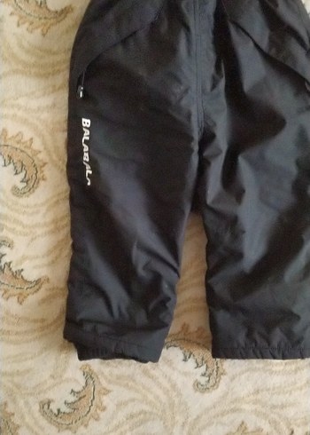 Siyah Erkek Çocuk Bol Kesim Pantolon - Görsel 2