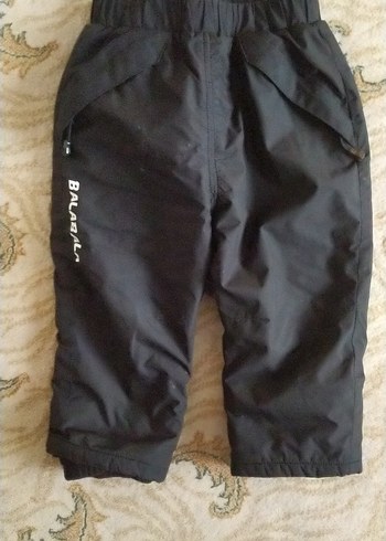 Siyah Erkek Çocuk Bol Kesim Pantolon - Görsel 3