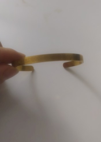 Altın Sarısı ayetul Kürsi Desenli  Bileklik - Görsel 4