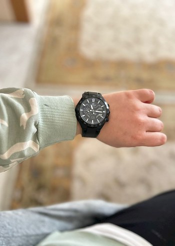 Siyah Minimalist Erkek Kol Saati - Görsel 7