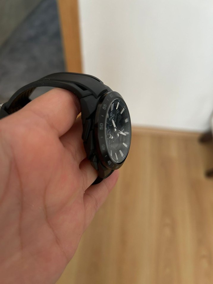 Siyah Minimalist Erkek Kol Saati - Görsel 3