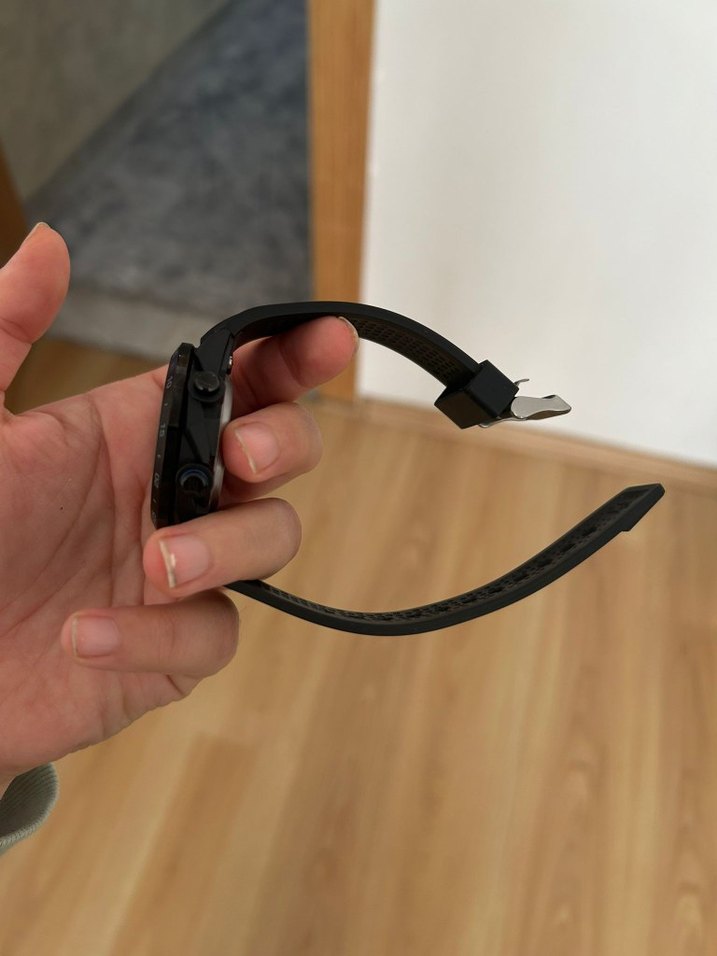 Siyah Minimalist Erkek Kol Saati - Görsel 5