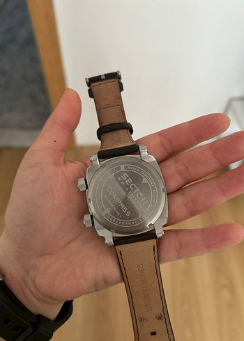 Erkek Saat Siyah Kayışlı iki defa kullanıldı - Görsel 8