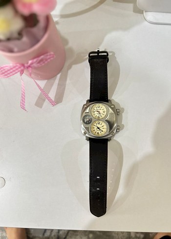 Erkek Saat Siyah Kayışlı iki defa kullanıldı - Görsel 5