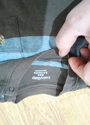 Baby GAP kollu çıtçıtlı badi - Görsel 5