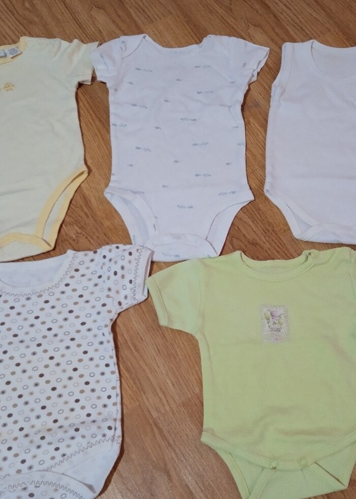 Beş adet çıt çıtlı Body - Görsel 4