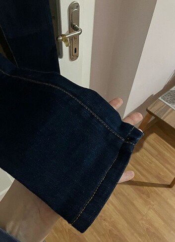 36 Beden lacivert Renk Mango jean