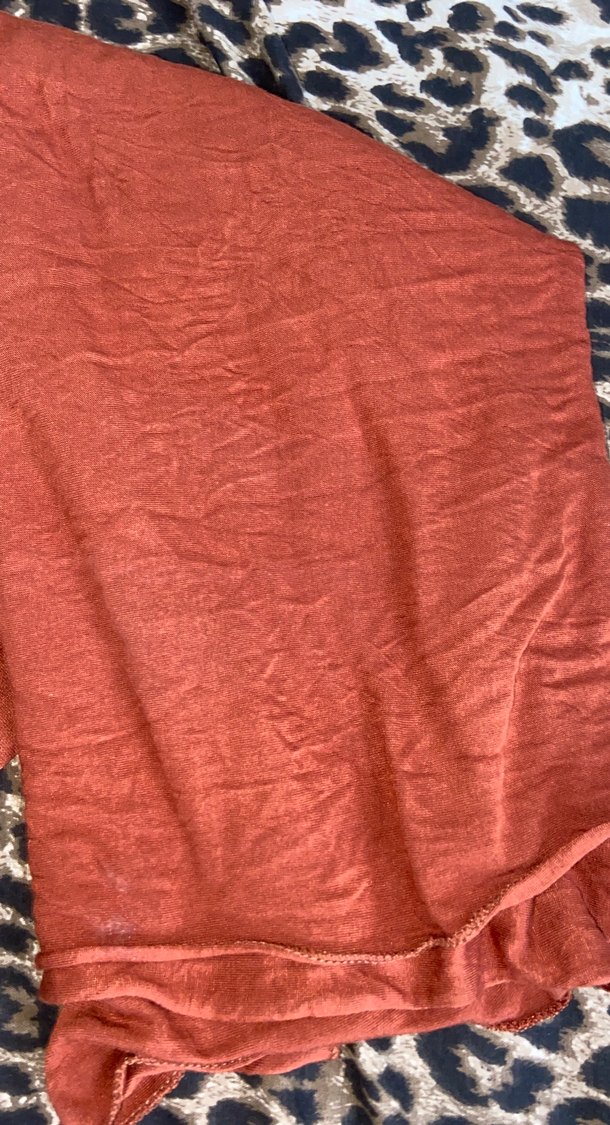 Kahverengi penye Kadın Şal - Görsel 2