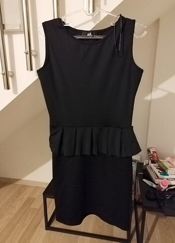 ADL marka siyah abiye elbise