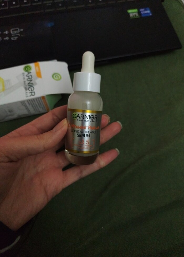 Garnier serum C vitamini  - Görsel 3