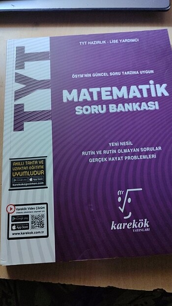 Karekök tyt matematik soru bankası