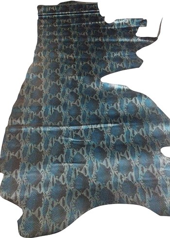 yılan baskı 1.3 kalınlığında dana derisi - Görsel 2