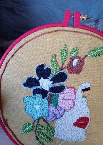 Bohem Nakışlı El Yapımı Duvar Süsü - Görsel 2