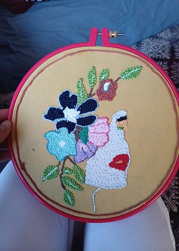 Bohem Nakışlı El Yapımı Duvar Süsü - Görsel 4