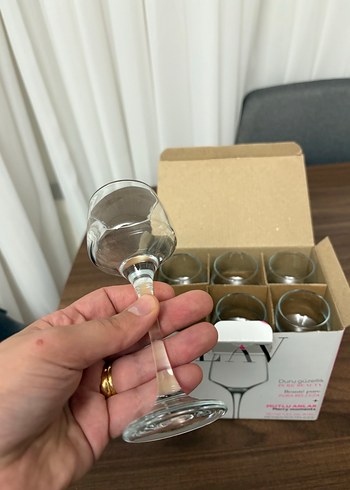  Beden Lav 6'lı Ayaklı Likör Bardağı Seti 80 ml