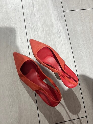38 Beden kırmızı Renk Mango Kırmızı Stiletto