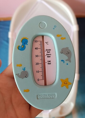  Beden Çocuk küveti,filesi ve sıcak su ölçer 