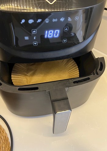 Dijital Kontrollü Siyah Hava Fritözü - Görsel 2