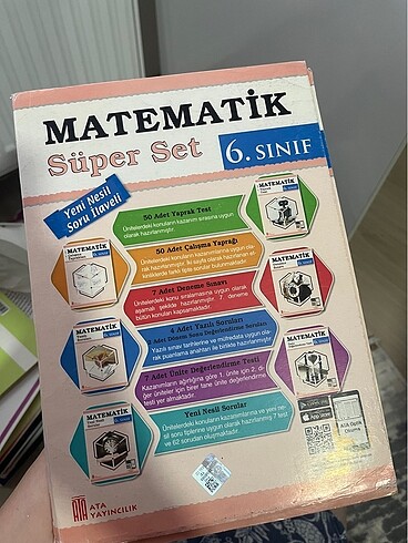 Matematik seti 6. Sınıf