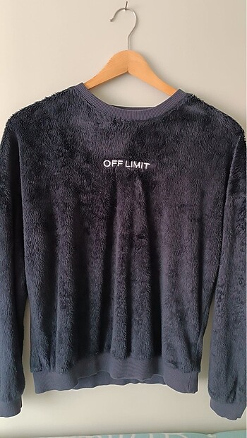 Koton tüylü sweatshirt