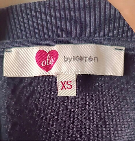 xs Beden Koton tüylü sweatshirt