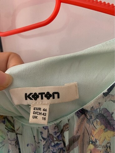 42 Beden Koton elbise