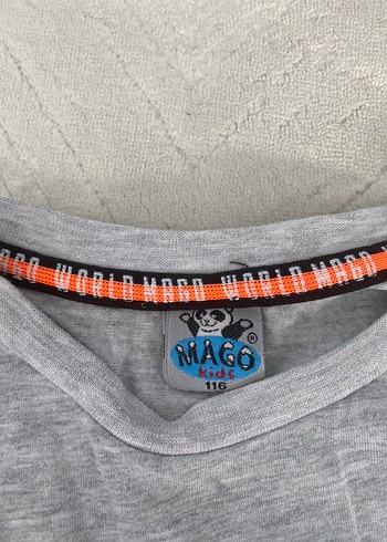 Erkek Bebek Gri Kısa Kollu Takım - Görsel 2