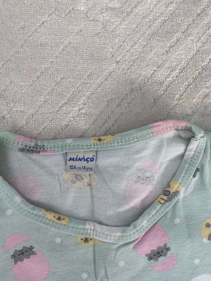 Rahat Kesim Kısa Kollu Hamile Pijama Takımı - Görsel 2