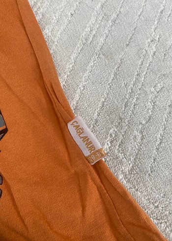 Turuncu Baskılı Erkek Bebek Takımı - Görsel 2