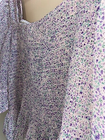 LC Waikiki çiçek desenli bluz/crop
