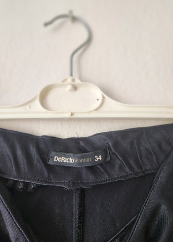 Siyah Saten Etek - Görsel 2