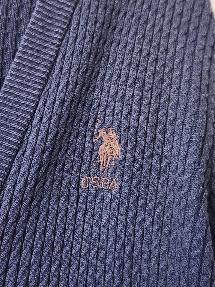 Lacivert Örgü Kadın Hırka - Görsel 4