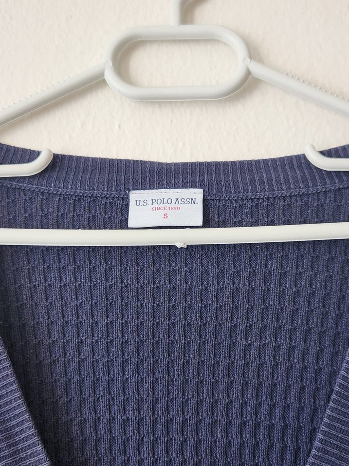 Lacivert Örgü Kadın Hırka - Görsel 3