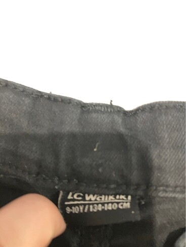 9 Yaş Beden Lcw Siyah pantolon