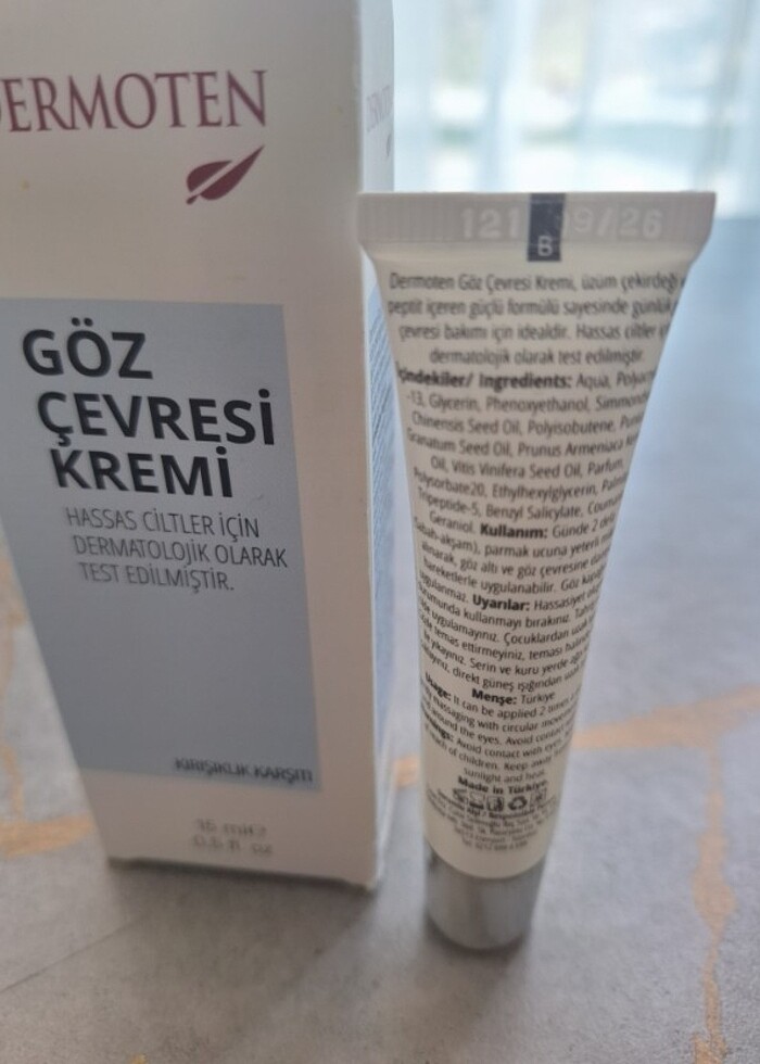 Göz çevresi kremi - Görsel 2