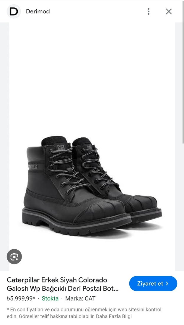 Cat Colorado galosh modeli - Görsel 5