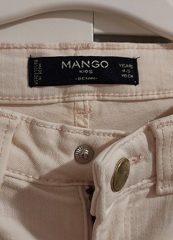 4 Yaş Beden Mango kız çocuk kot pantolon