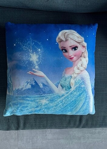 Frozen Elsa Anna Yastık - Görsel 2