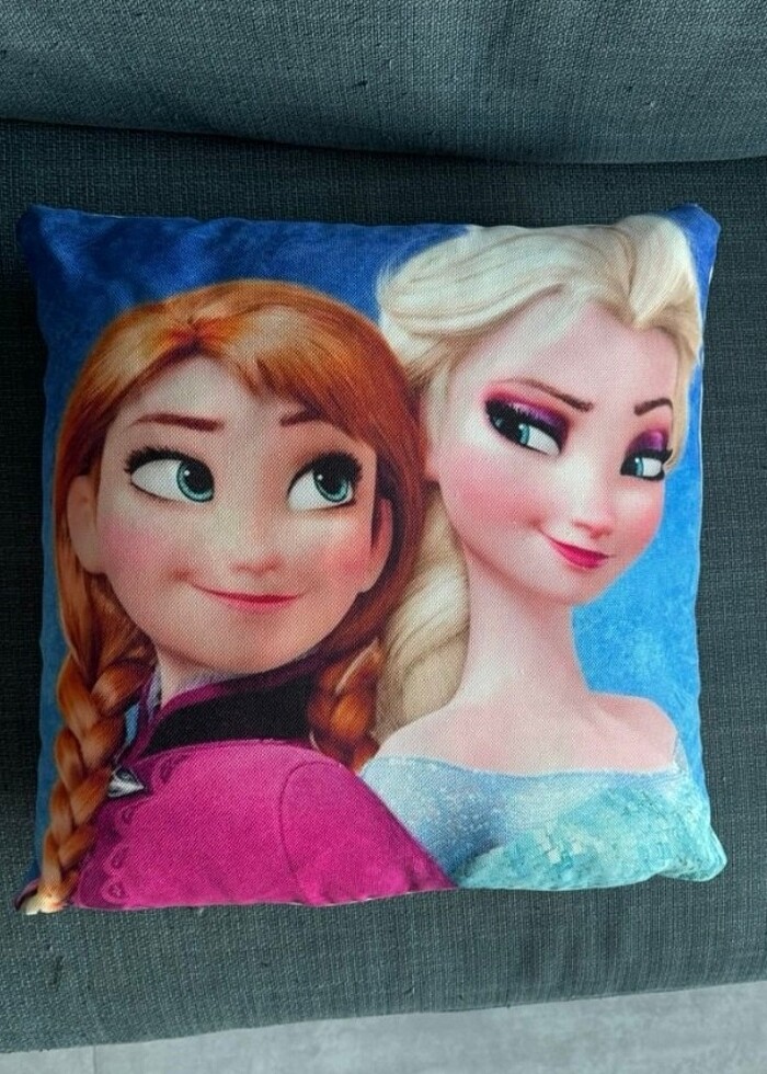 Frozen Elsa Anna Yastık - Görsel 3