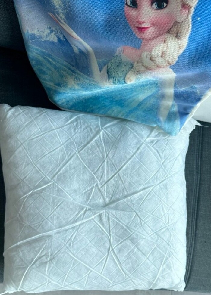 Frozen Elsa Anna Yastık - Görsel 4