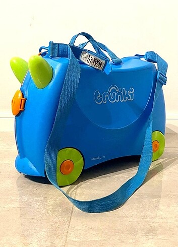 Trunki Çocuk Bavulu - Mavi Terrance/ yaş 3+ 