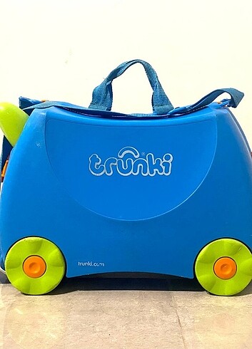  Trunki Çocuk Bavulu - Mavi Terrance/ yaş 3+ 