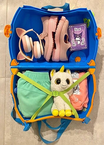 Trunki Çocuk Bavulu - Mavi Terrance/ yaş 3+ - Görsel 5