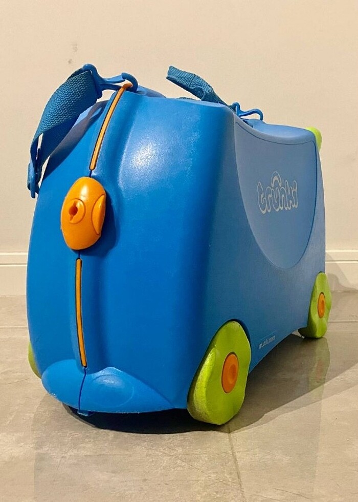 Trunki Çocuk Bavulu - Mavi Terrance/ yaş 3+ - Görsel 3
