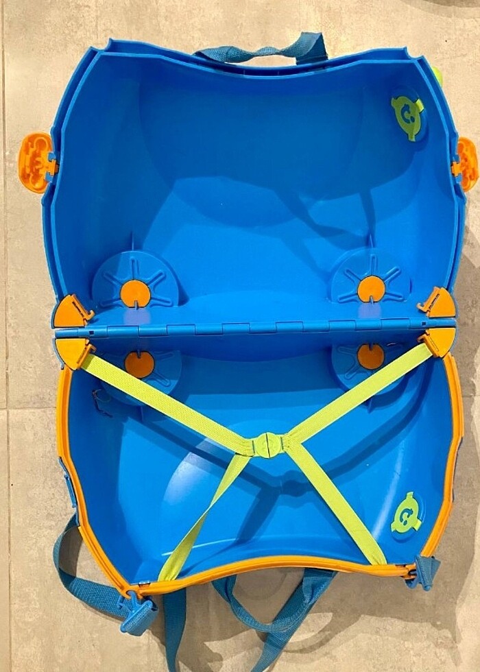 Trunki Çocuk Bavulu - Mavi Terrance/ yaş 3+ - Görsel 4