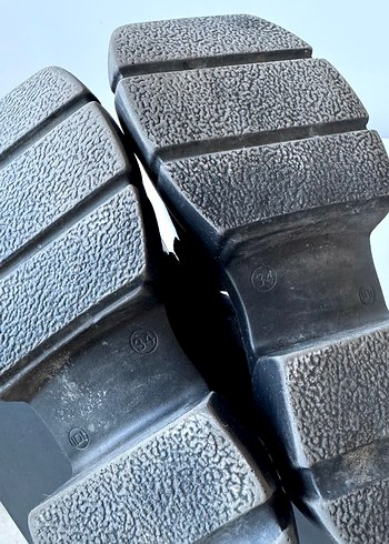 Kız Çocuk Siyah Rugan Gotik Topuklu Ayakkabı - Görsel 6