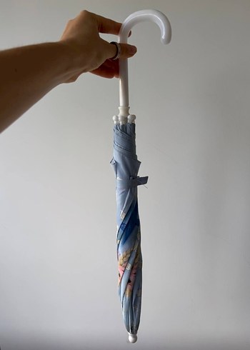 Elsa Frozen Kız Çocuk Şemsiye - Görsel 5